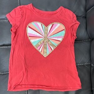 The Children's Place Red Heart Graphic Tee